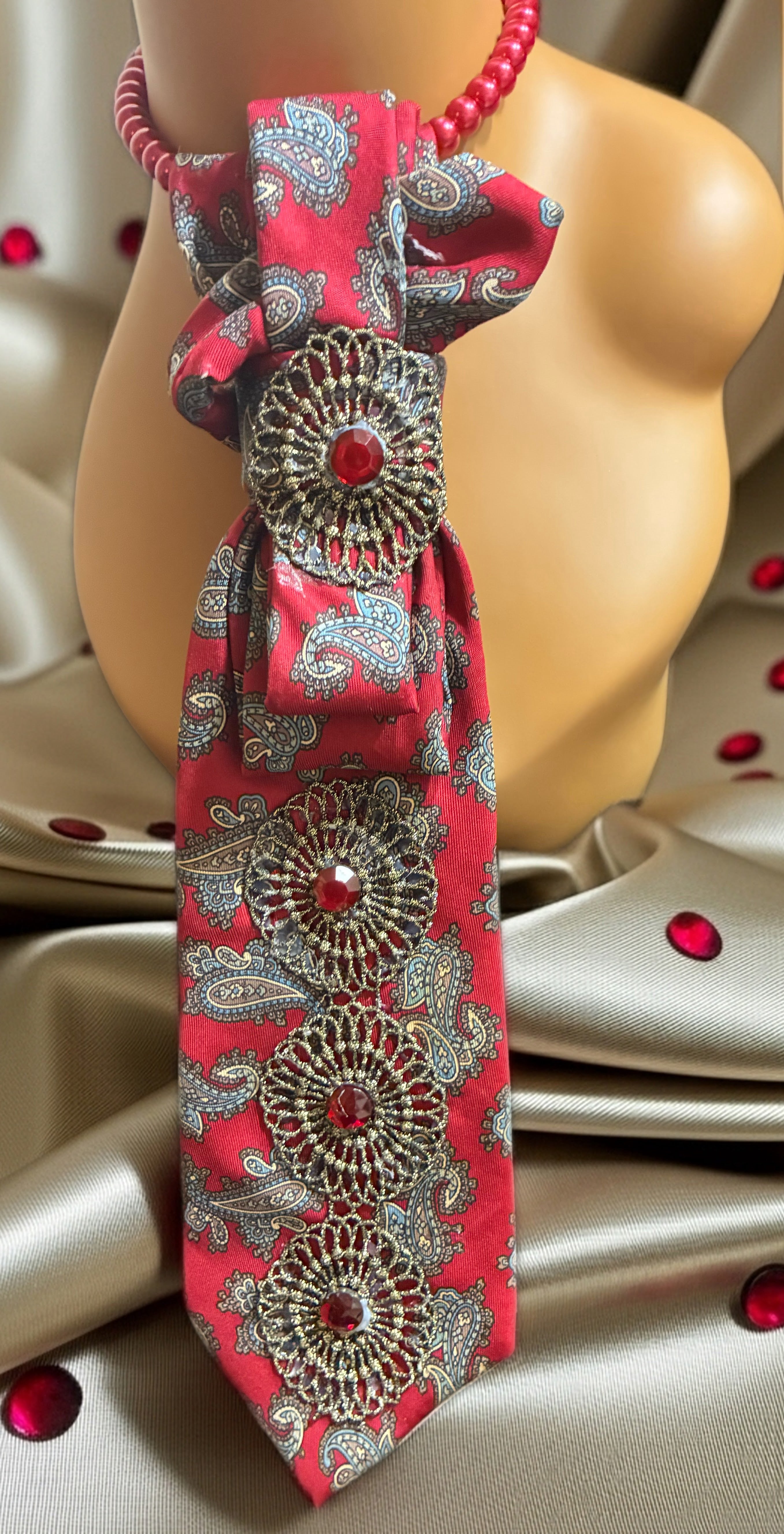 Custom Made Tie Necklaces