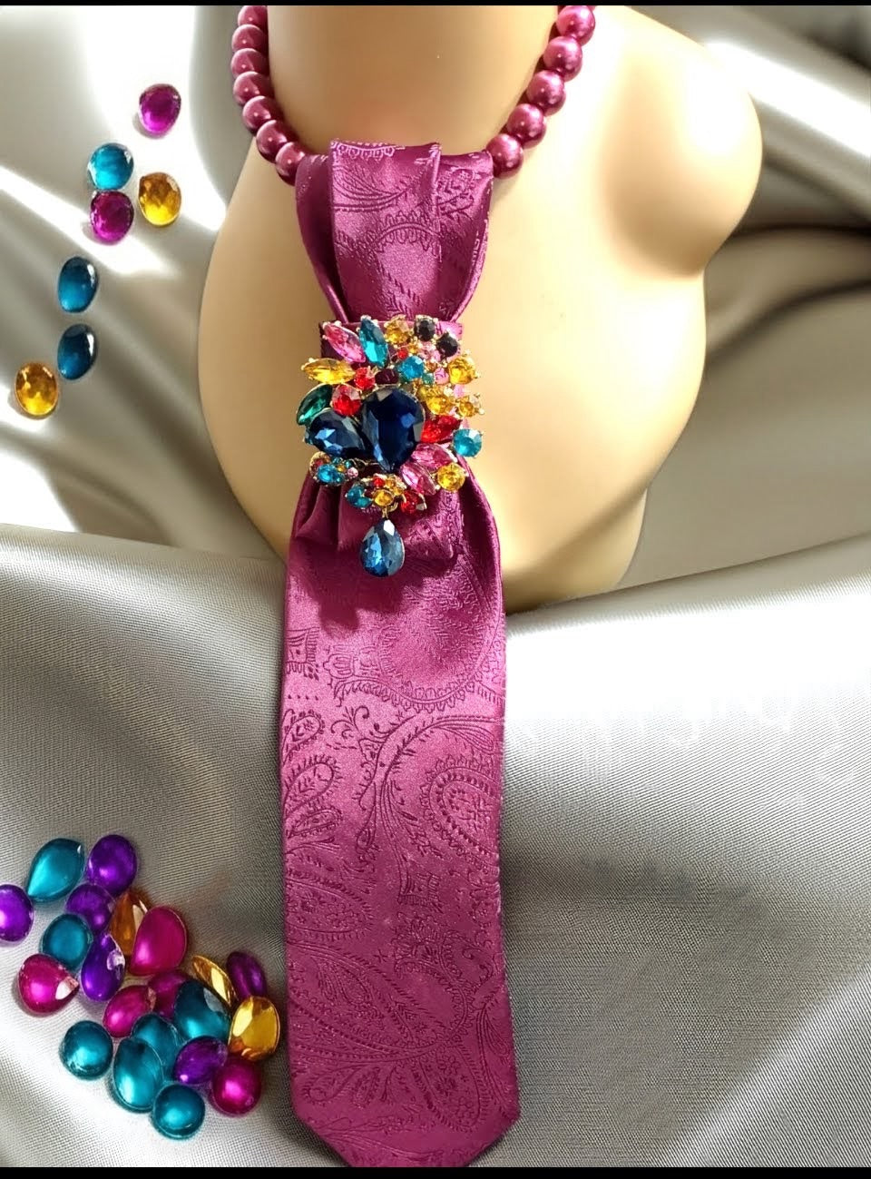 Custom Made Tie Necklaces