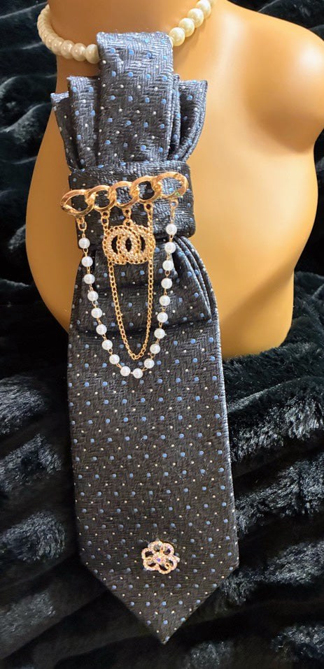Women’s Custom Tie Necklaces