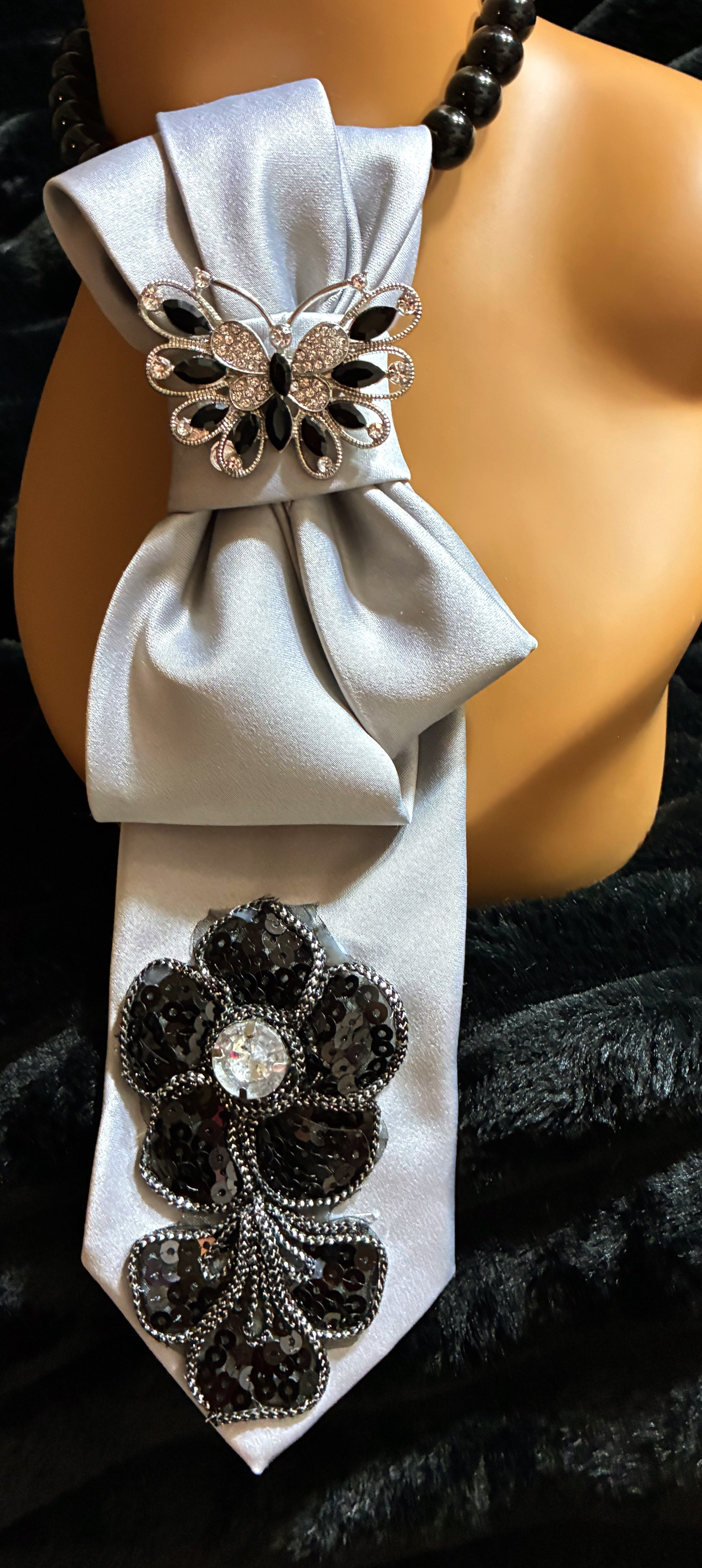 Women’s Custom Tie Necklaces