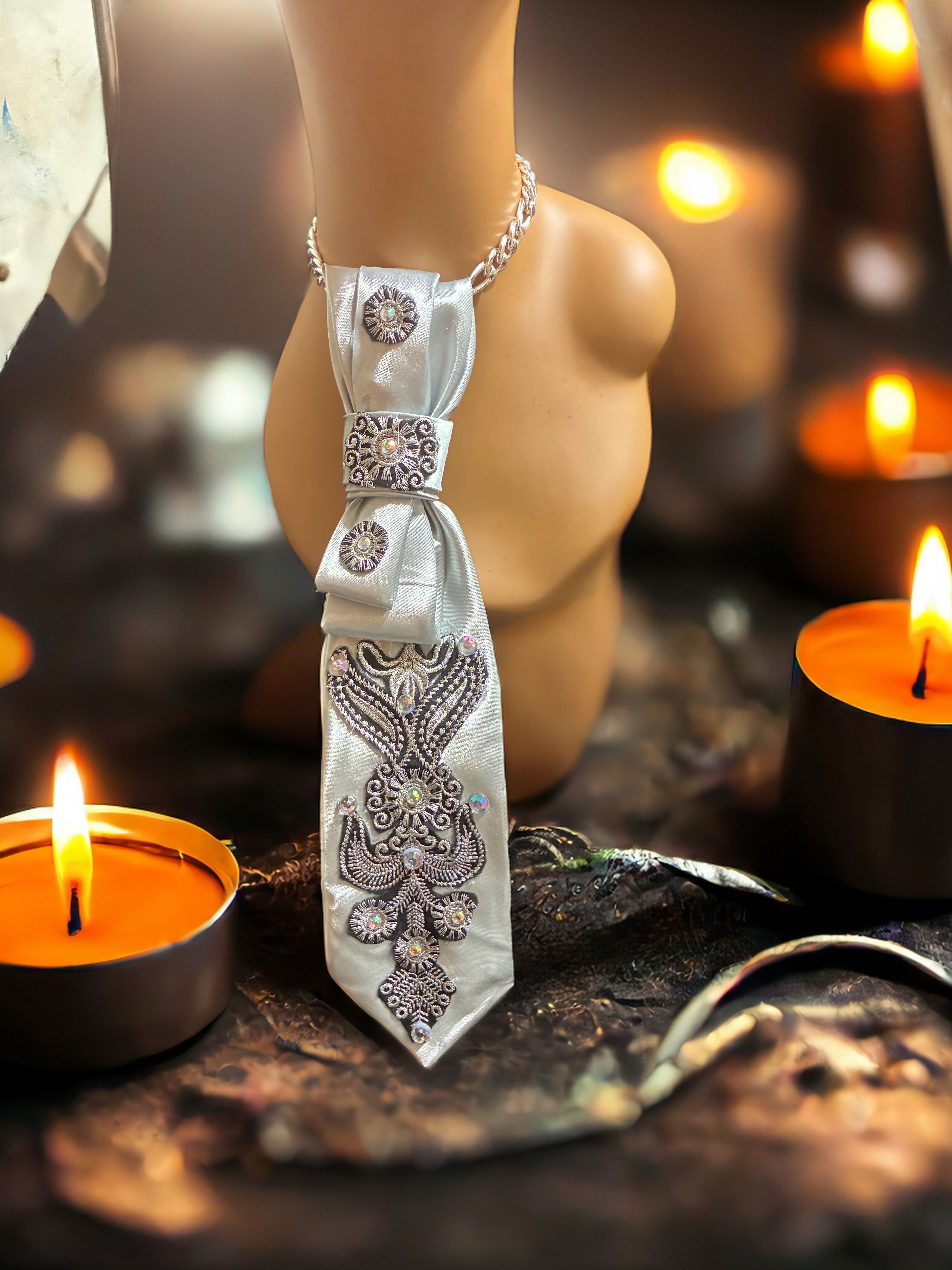 Custom Made Tie Necklaces