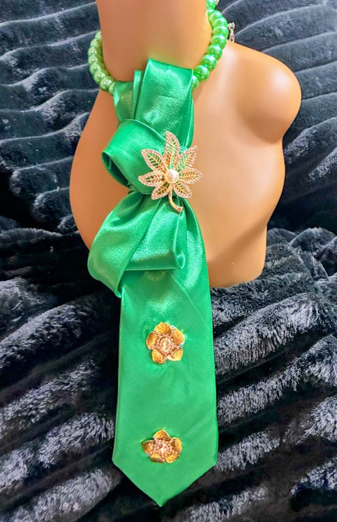 Women’s Custom Tie Necklaces