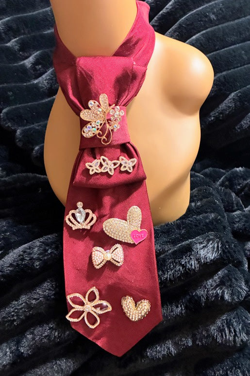 Women’s Custom Tie Necklaces